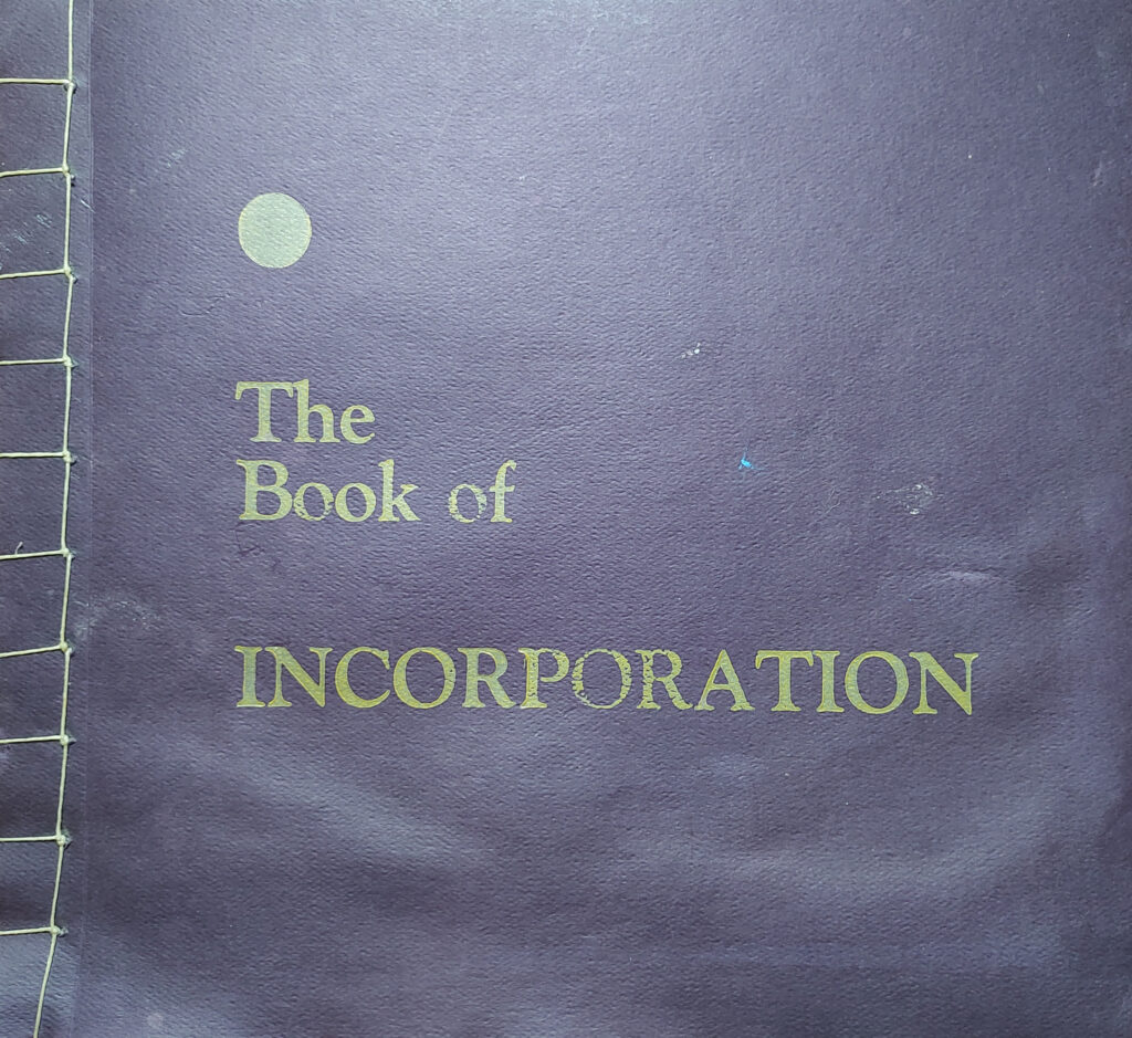 The Book of Incorporation by Laura Mattingly